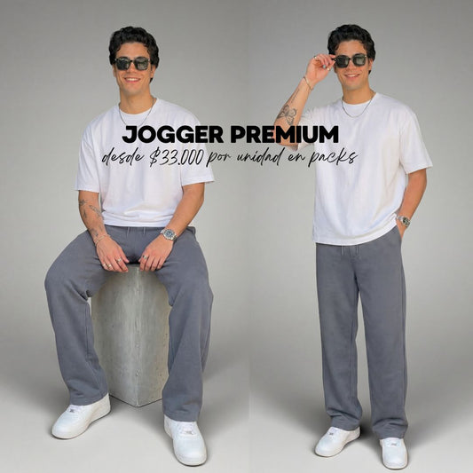 Jogger Premium Bota Recta